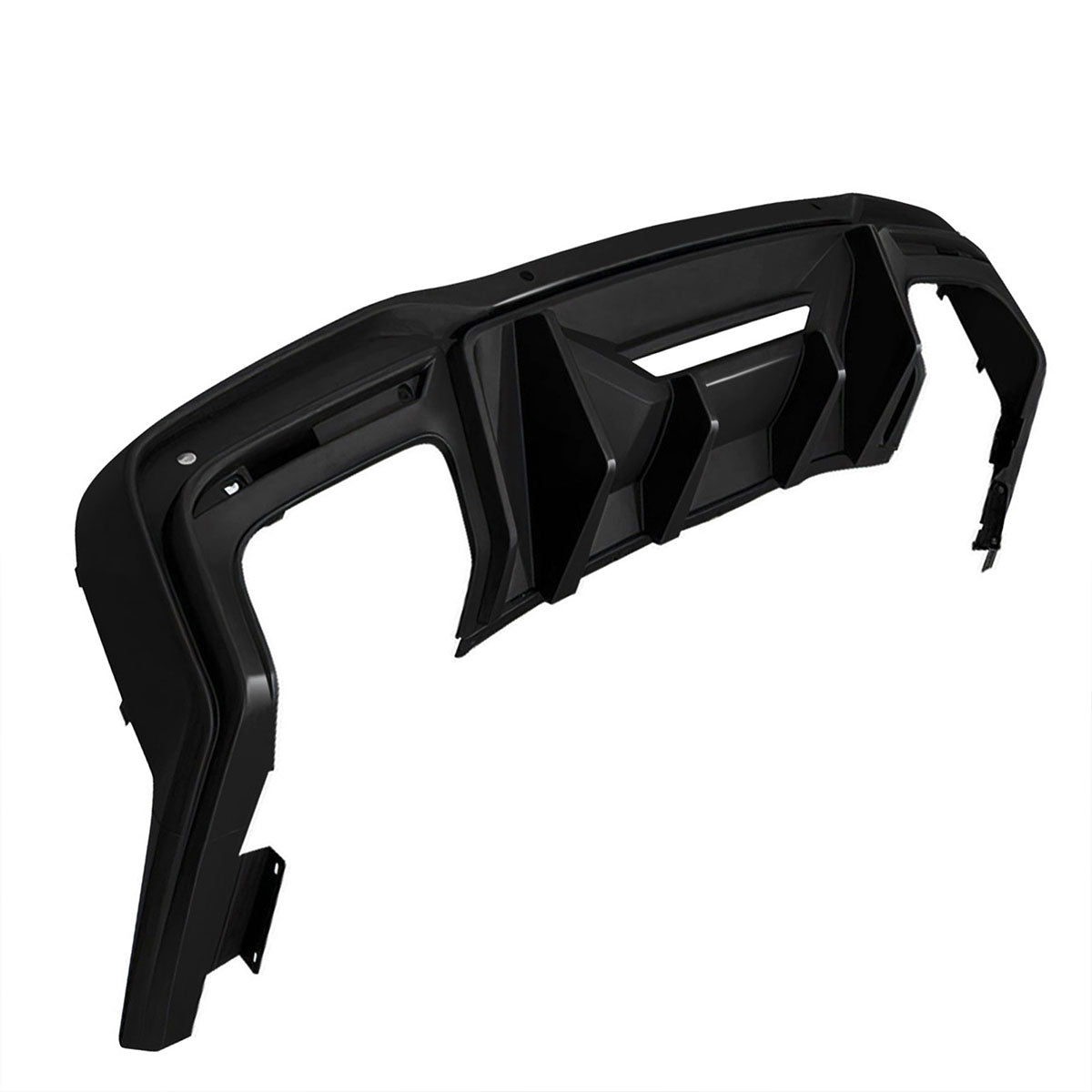 2024-2025 Ford Mustang Rock Style Gloss Black Rear Diffuser Lip PP