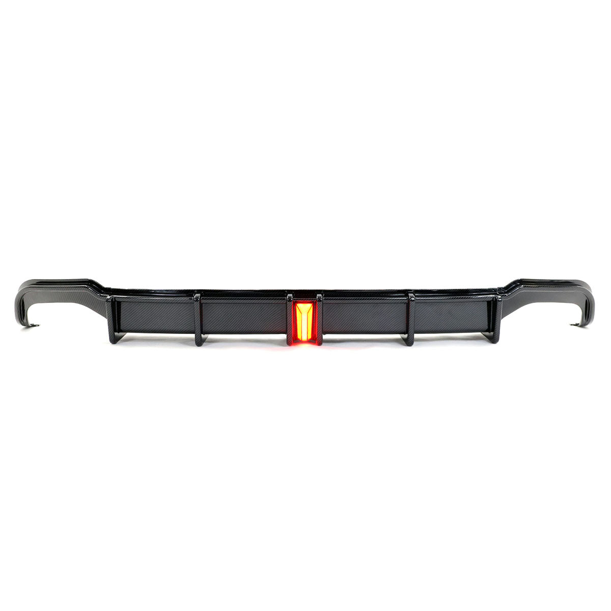 2018-2022 Honda Accord Sport LED Rear Lip Diffuser Carbon Fiber Print