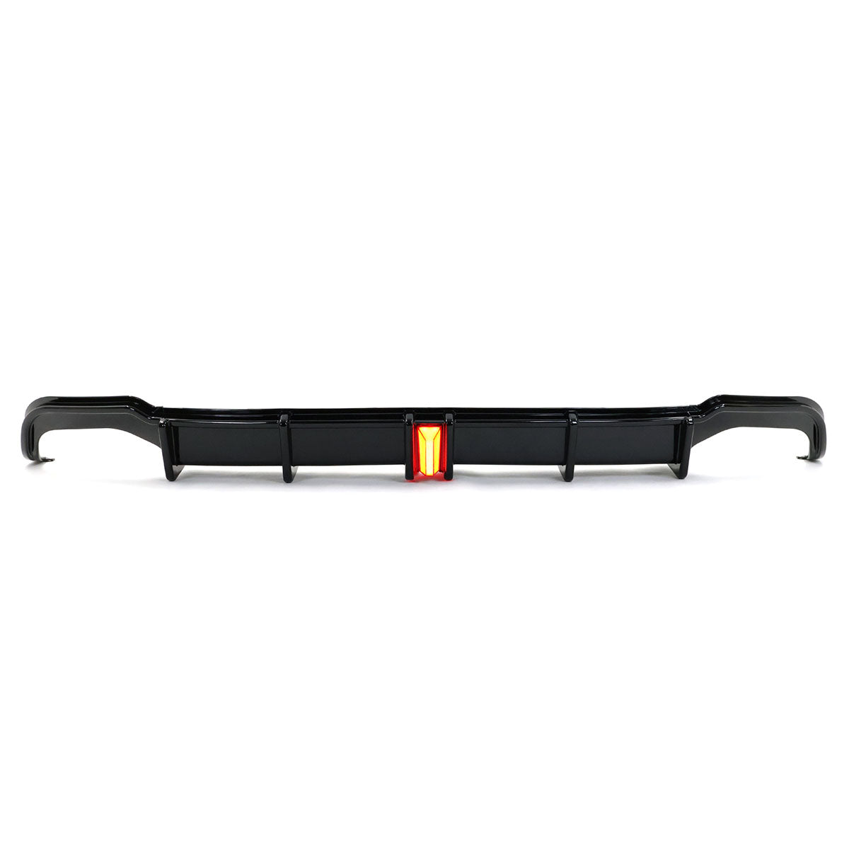 2018-2022 Honda Accord Sport LED Rear Lip Diffuser Gloss Black