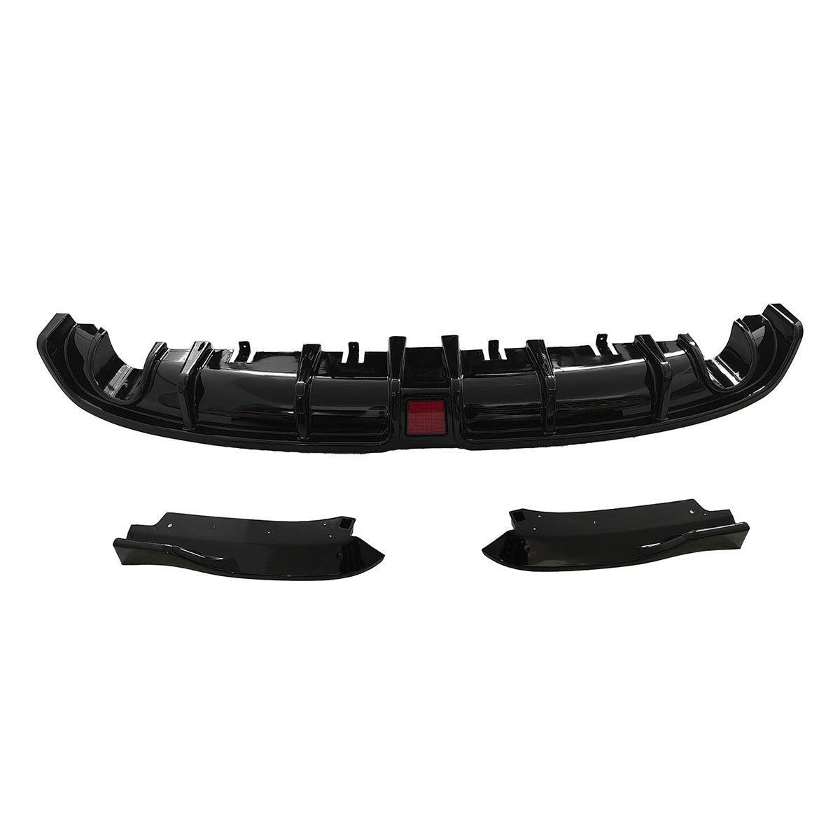 2022-2024 Civic EX/Touring/Si Sedan Gloss Rear Diffuser W/LED+Dual Tip