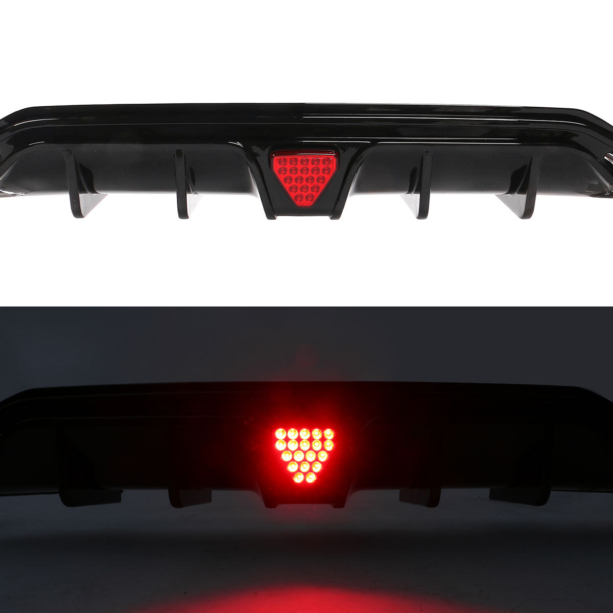 2022-2024 Honda Civic Rear Diffuser Lip W/ Corner Spats PP