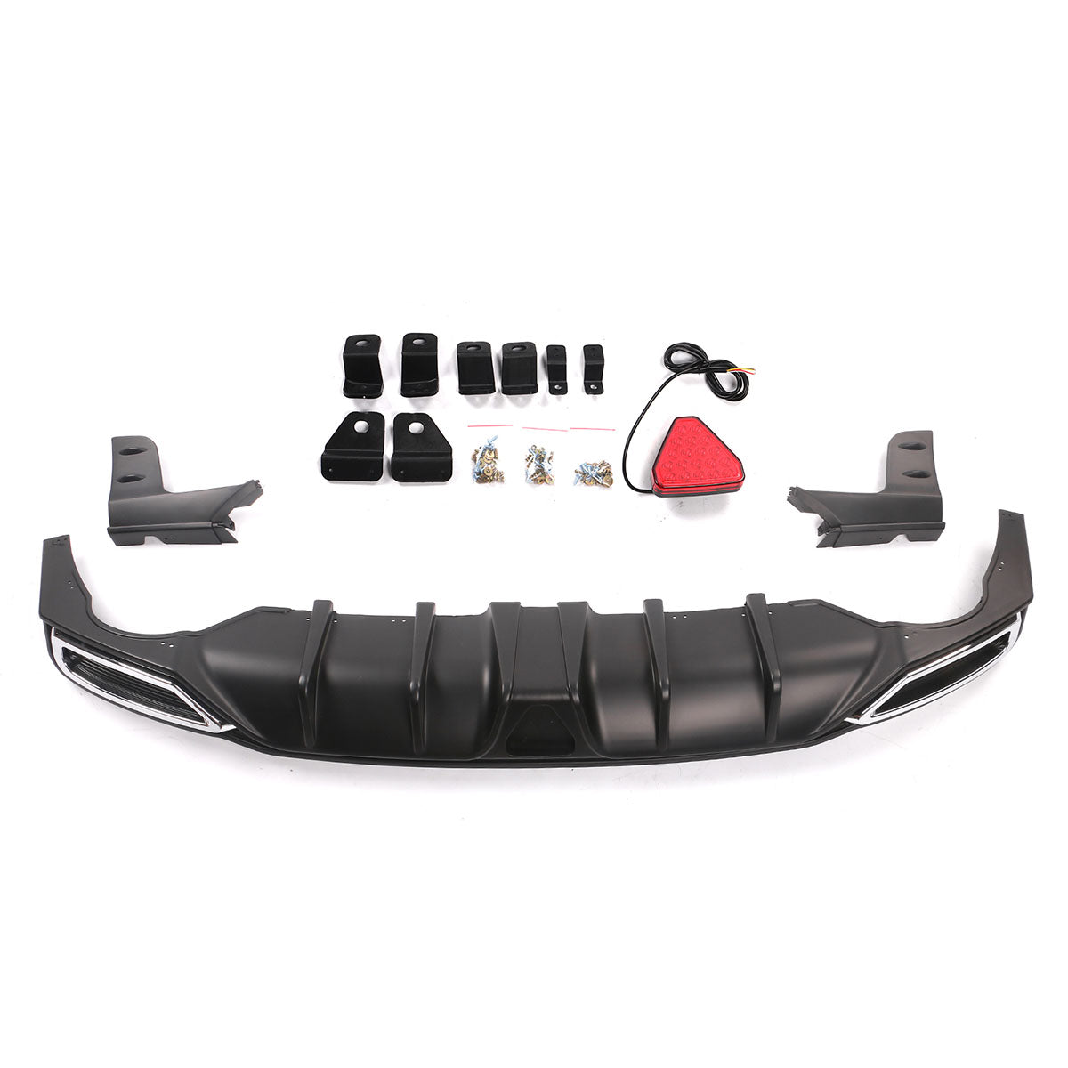 2022-2024 Honda Civic Rear Diffuser Lip W/ Corner Spats PP