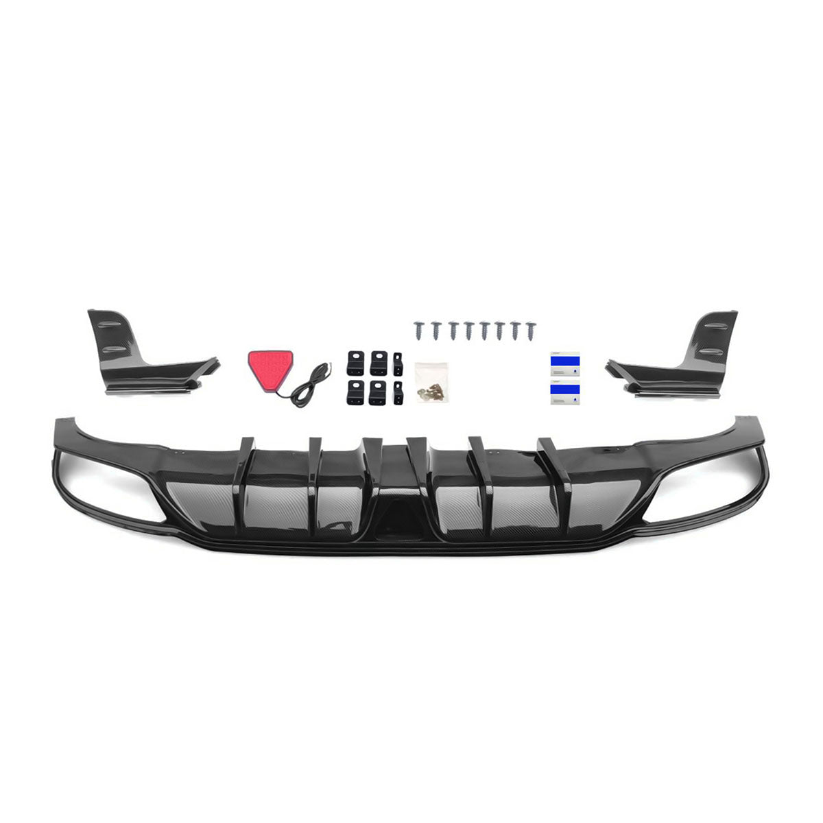 2022-2024 Honda Civic Rear Diffuser Lip Aprons PP