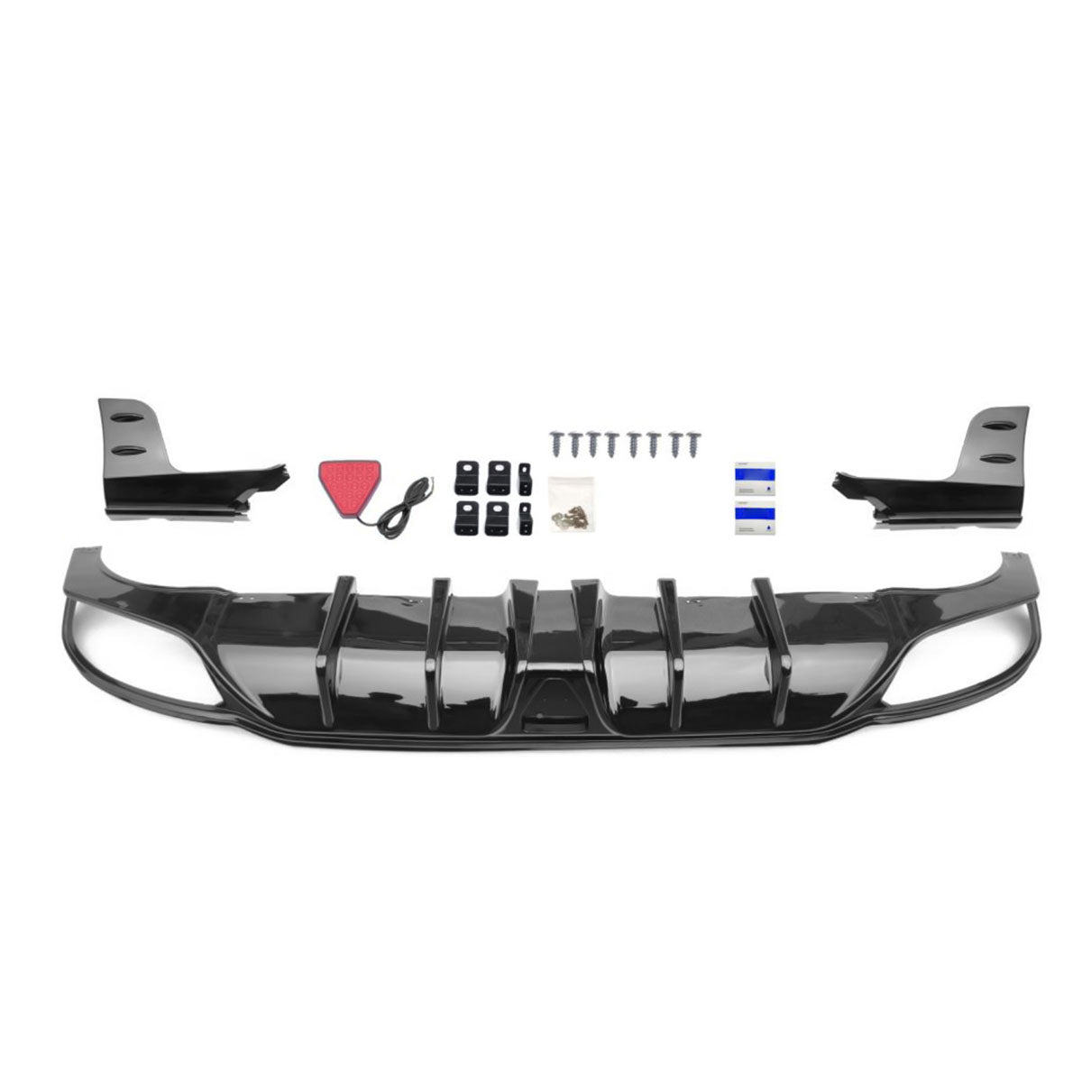2022-2024 Honda Civic Rear Diffuser Lip Aprons PP
