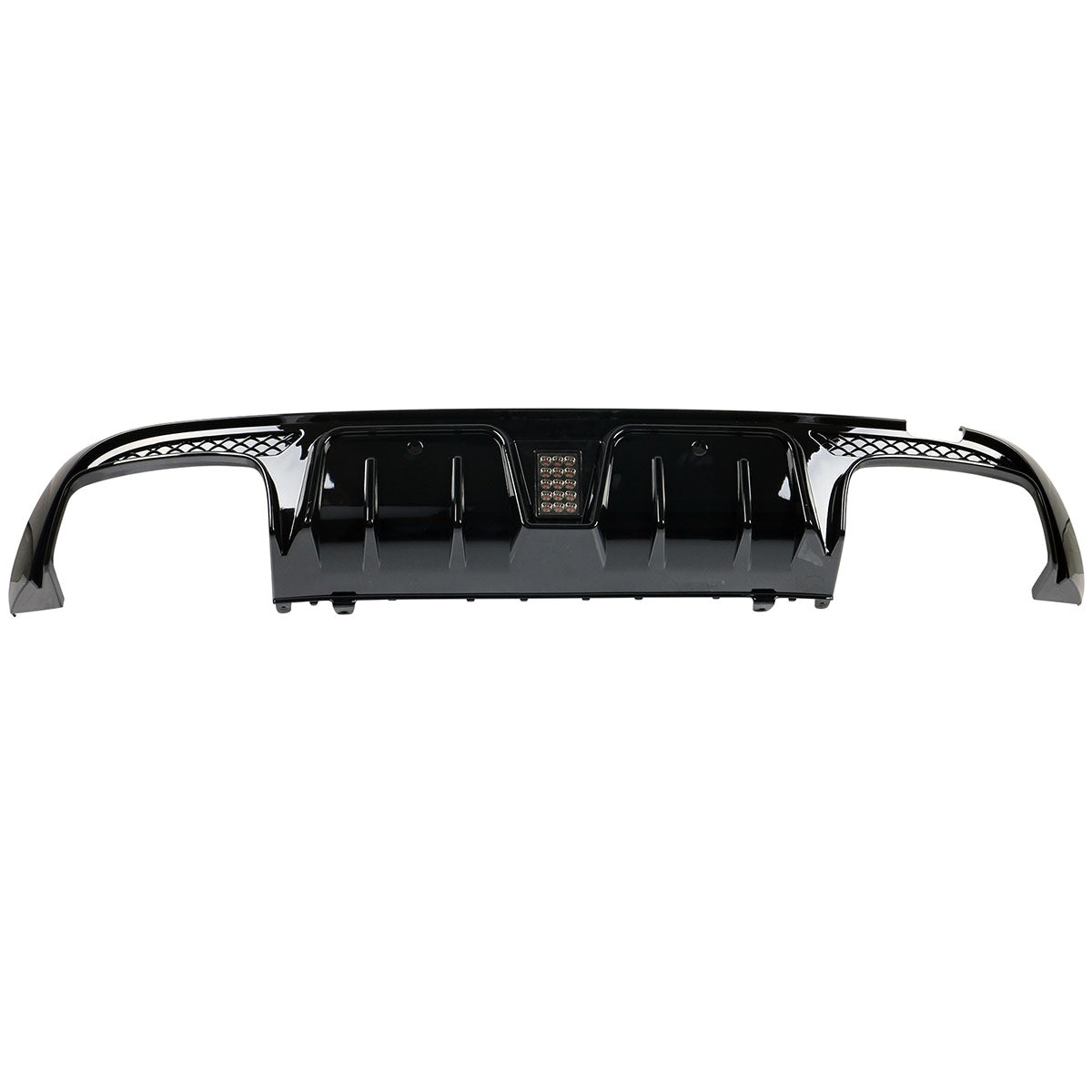 2015-2018 Benz W205 C-Class C63 AMG Gloss Black Rear Diffuser