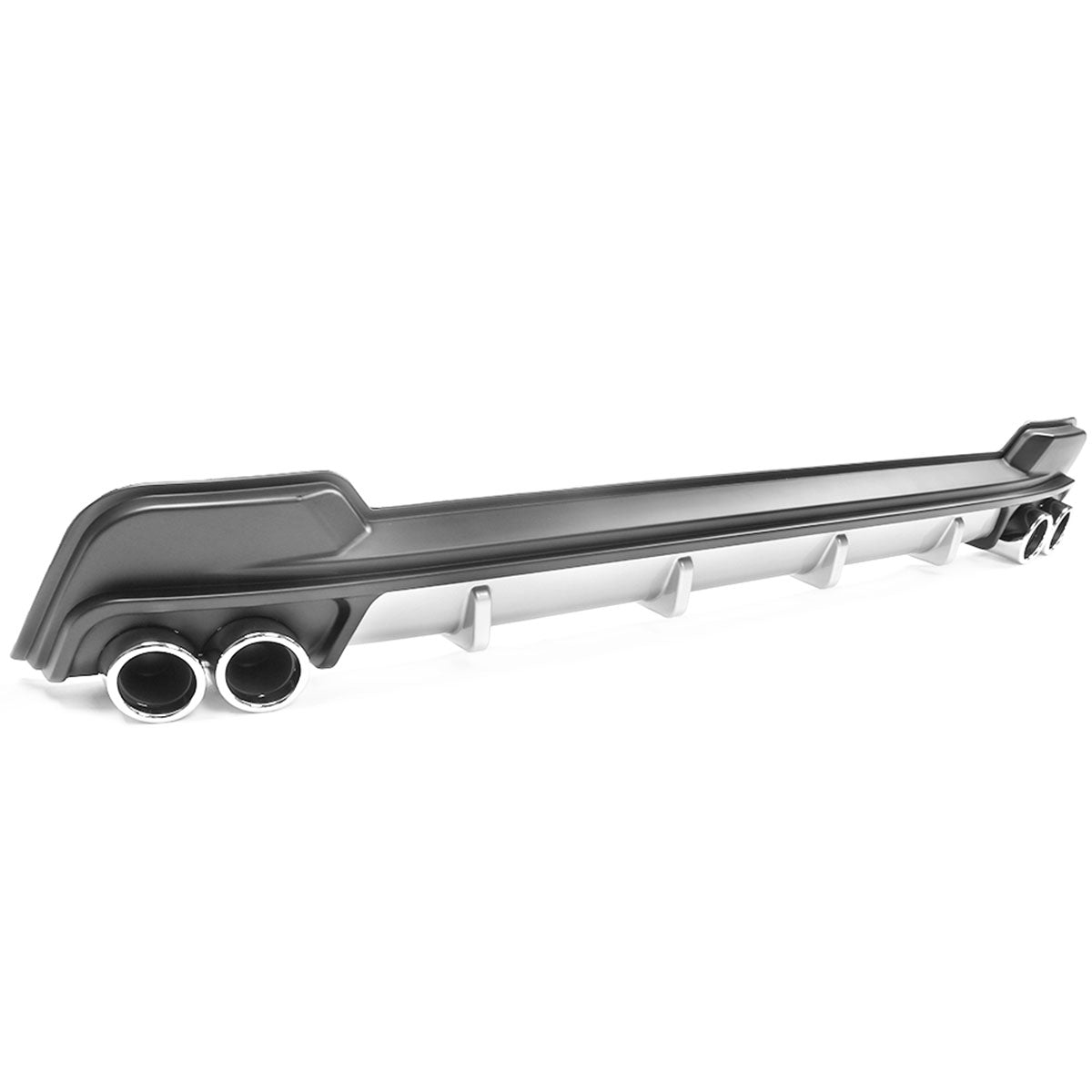 2020-2022 Toyota Corolla L LE XLE Rear Diffuser Silver Lower Trim Tips