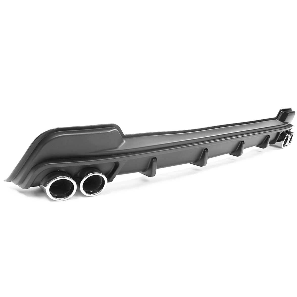 2020-2022 Toyota Corolla L LE XLE Rear Diffuser Silver Lower Trim Tips