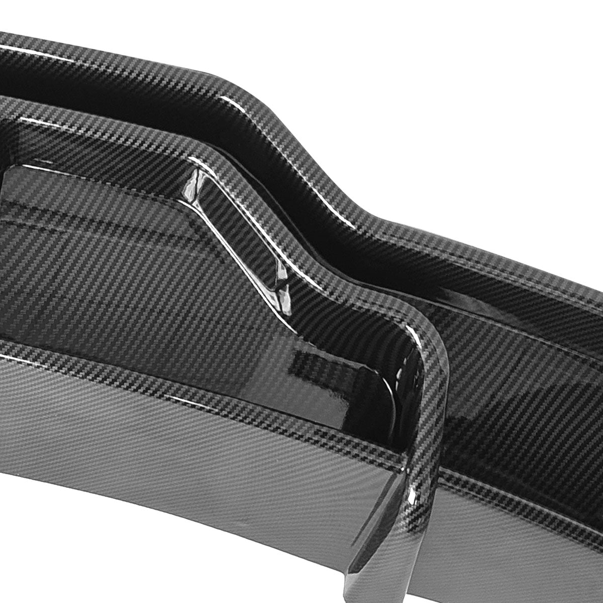 2017-2024 Tesla Model 3 IKON Style Rear Diffuser W/ LED PP