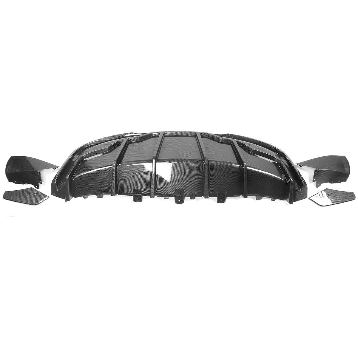 2020-2024 Tesla Model Y Rear Diffuser Shark Fin Splitter
