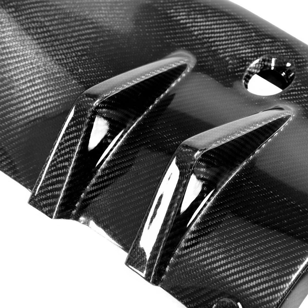 2020-2025 Toyota GR Supra AG Style Rear Diffuser Gloss Carbon Fiber