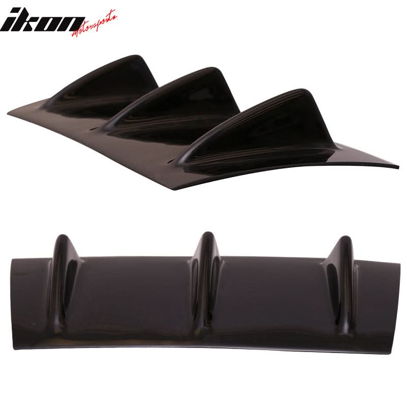 2008-2013 BMW E90 E92 E93 3 Series M3 Gloss Black Rear Diffuser ABS