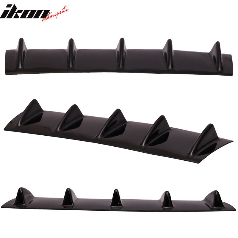 2003-2006 Infiniti G35 Coupe Gloss Black Rear Bumper Diffuser ABS
