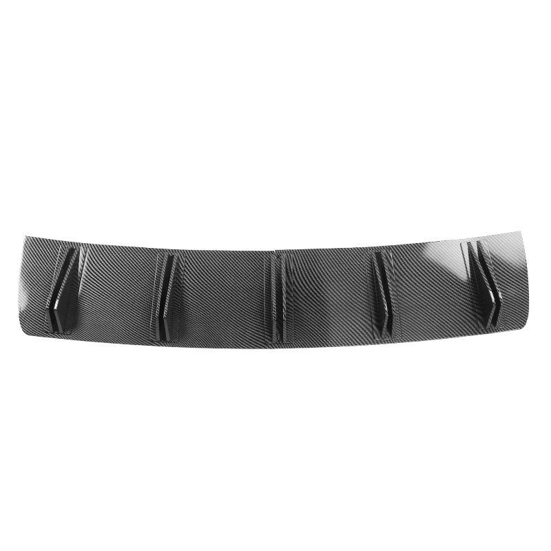 Universal Rear Bumper Diffuser Shark Fin 2PCS Design 33 PP