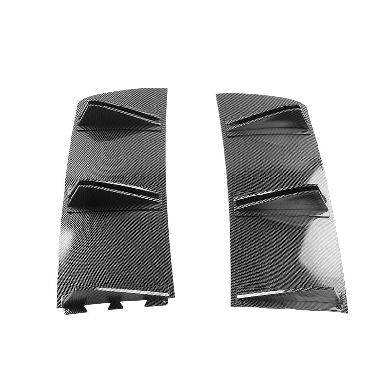 Universal Rear Bumper Diffuser Shark Fin 2PCS Design 33 PP