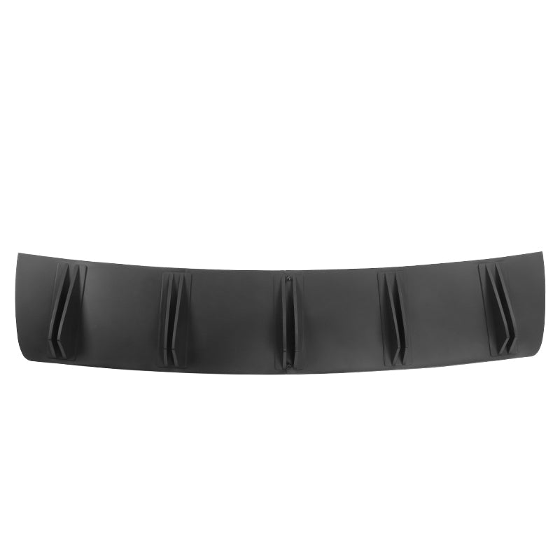 Universal Rear Bumper Diffuser Shark Fin 2PCS Design 33 PP