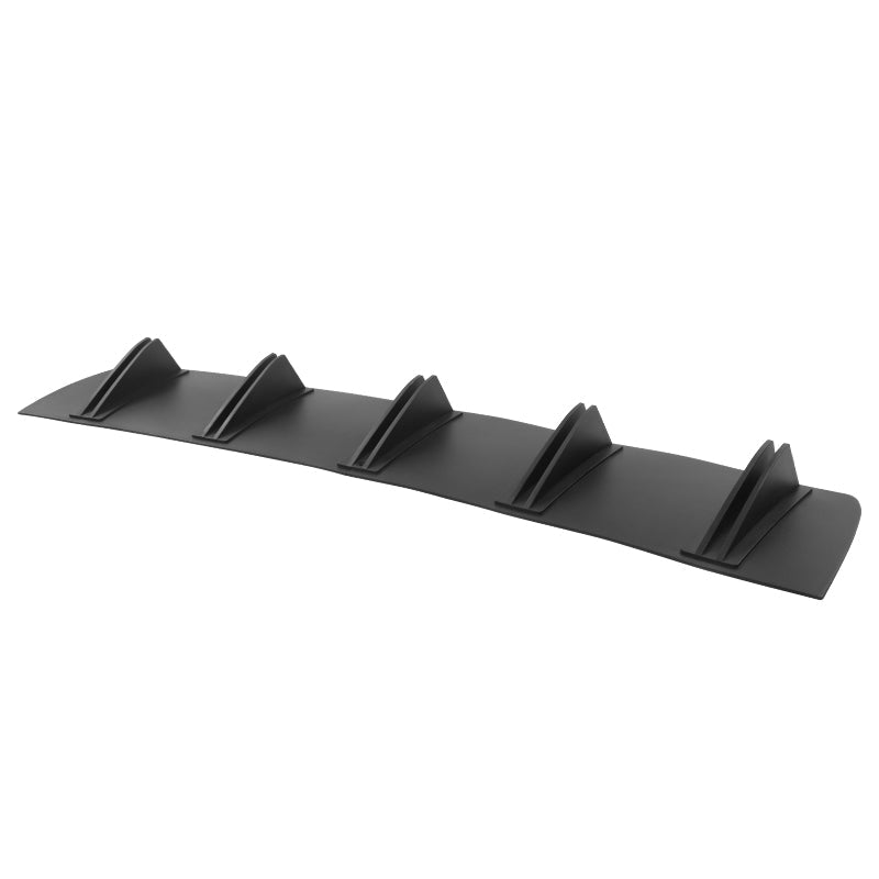 Universal Rear Bumper Diffuser Shark Fin 2PCS Design 33 PP
