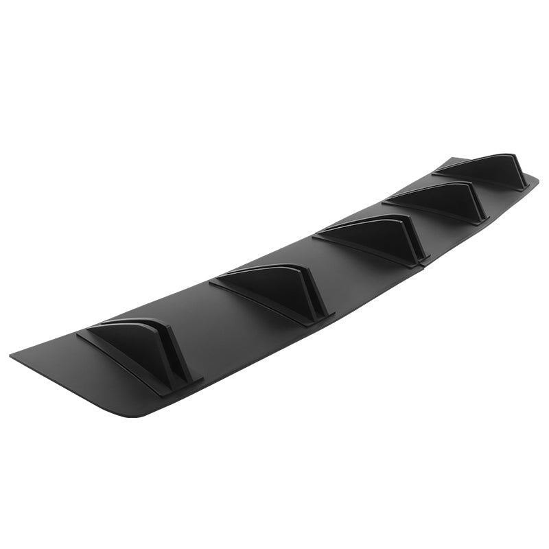 Universal Rear Bumper Diffuser Shark Fin 2PCS Design 33 PP