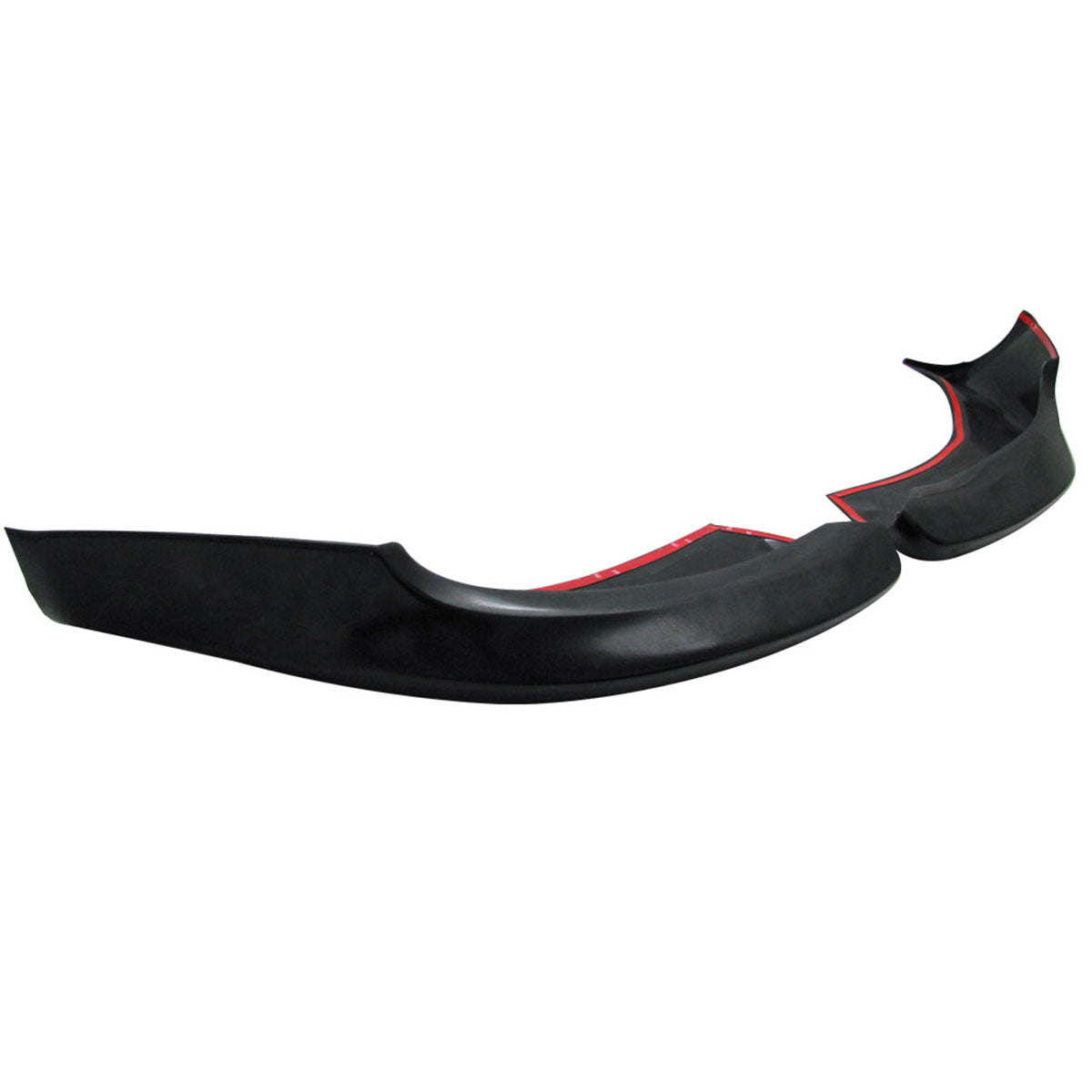 2006-2008 Audi A4 B7 Euro style Unpainted Black Front Lip Splitter PU