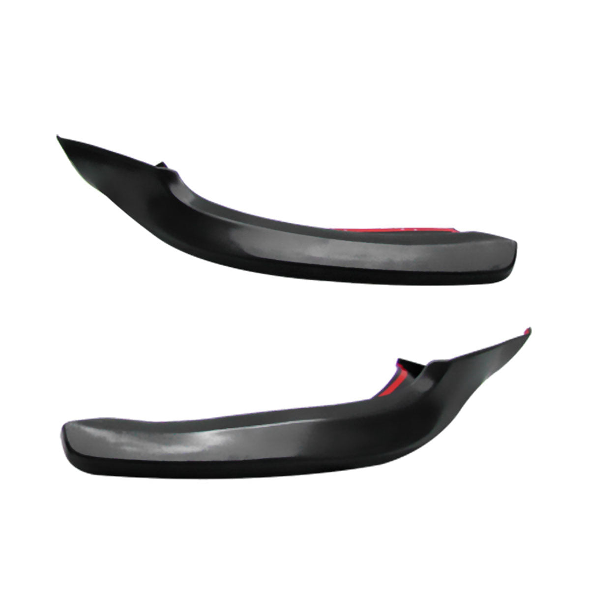 2006-2008 Audi A4 B7 Euro style Unpainted Black Front Lip Splitter PU