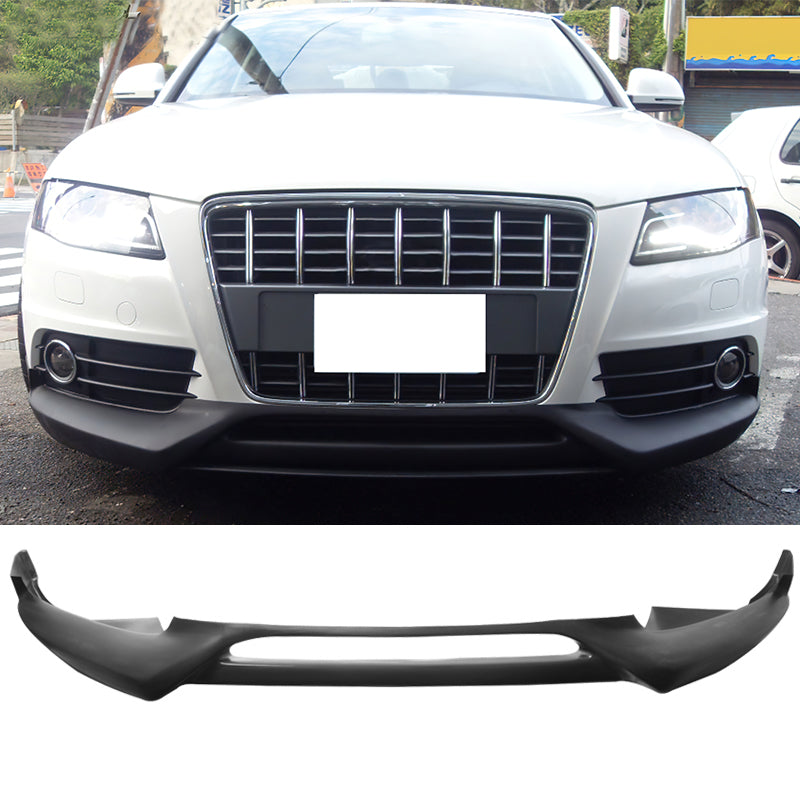 2009-2012 Audi A4 B8 S-Line RG Style Front Bumper Lip Spoiler - PU