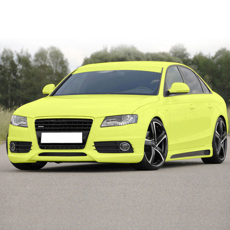 2009-2012 Audi A4 B8 S-Line RG Style Front Bumper Lip Spoiler - PU