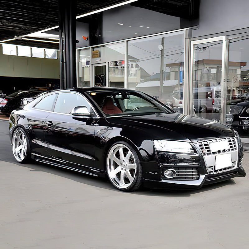 2009-2012 Audi A4 B8 S-Line RG Style Front Bumper Lip Spoiler - PU