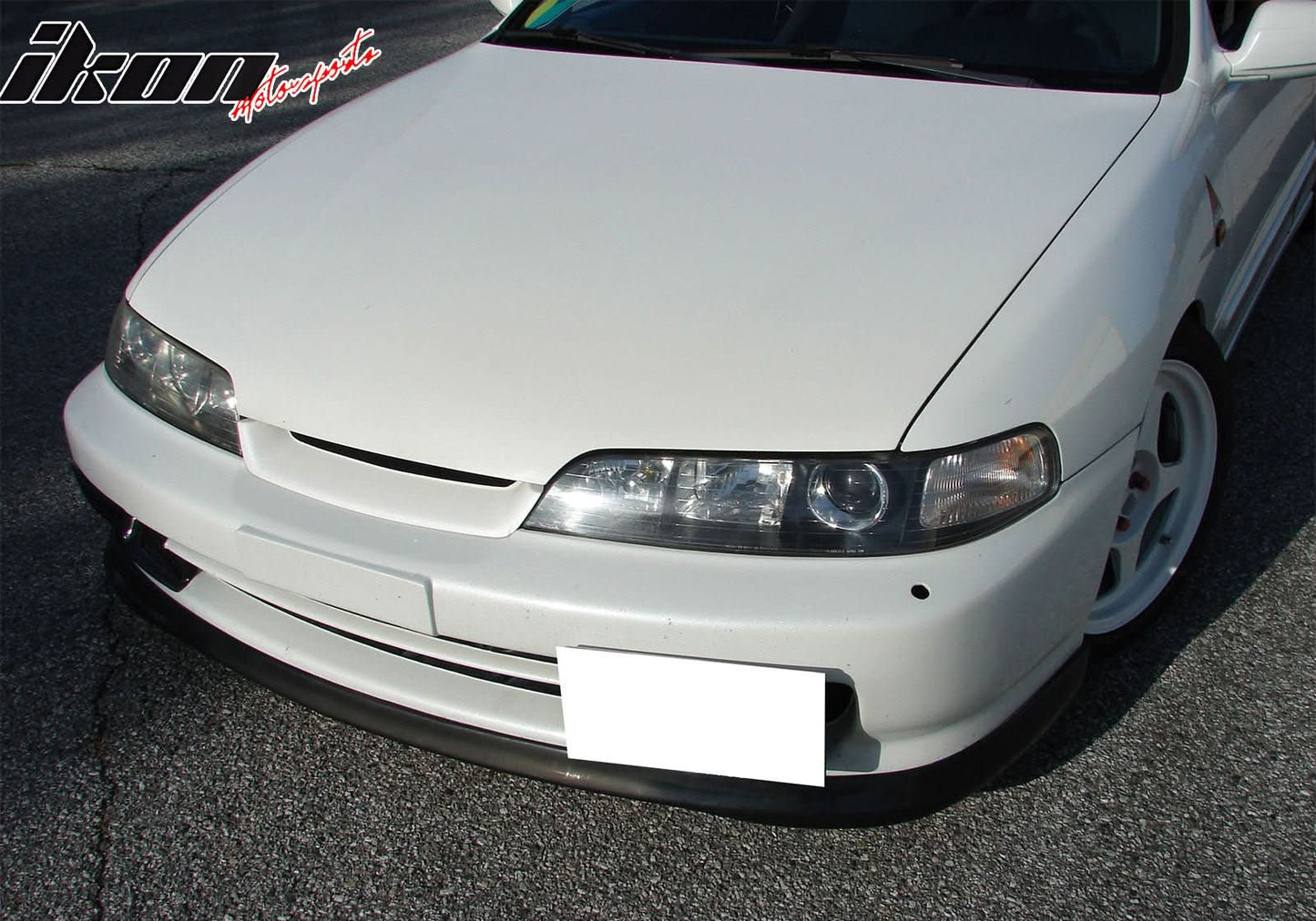 1994-1997 Acura Integra Unpainted Black Front Lip Spoiler Splitter PU