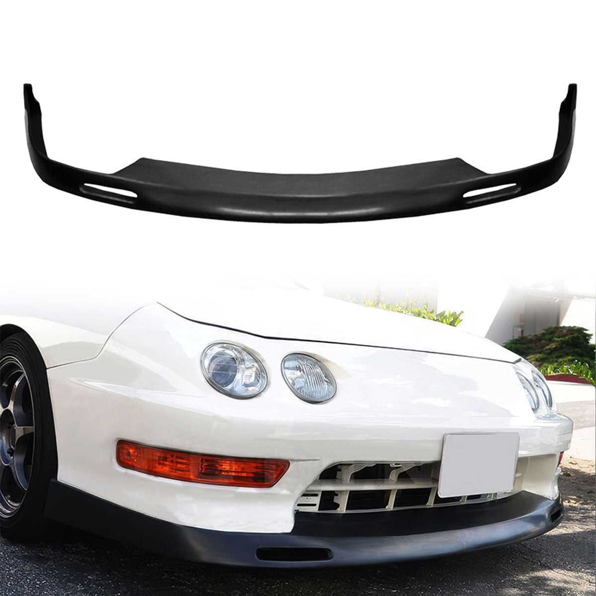 1998-2001 Acura Integra Front Bumper Lip Spoiler PU Backyard Style
