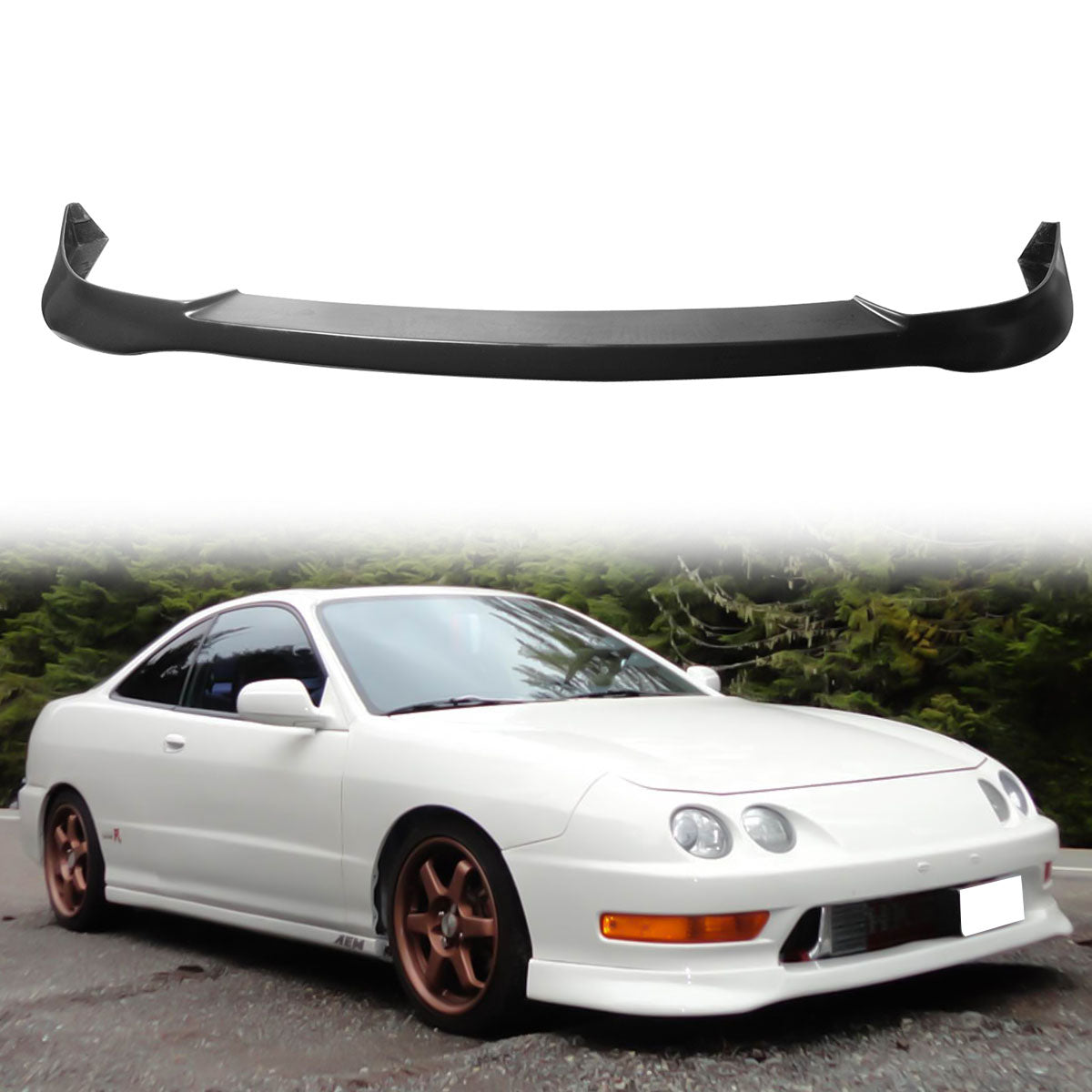 1998-2001 Acura Integra Type R TR Front Bumper Lip Spoiler PU