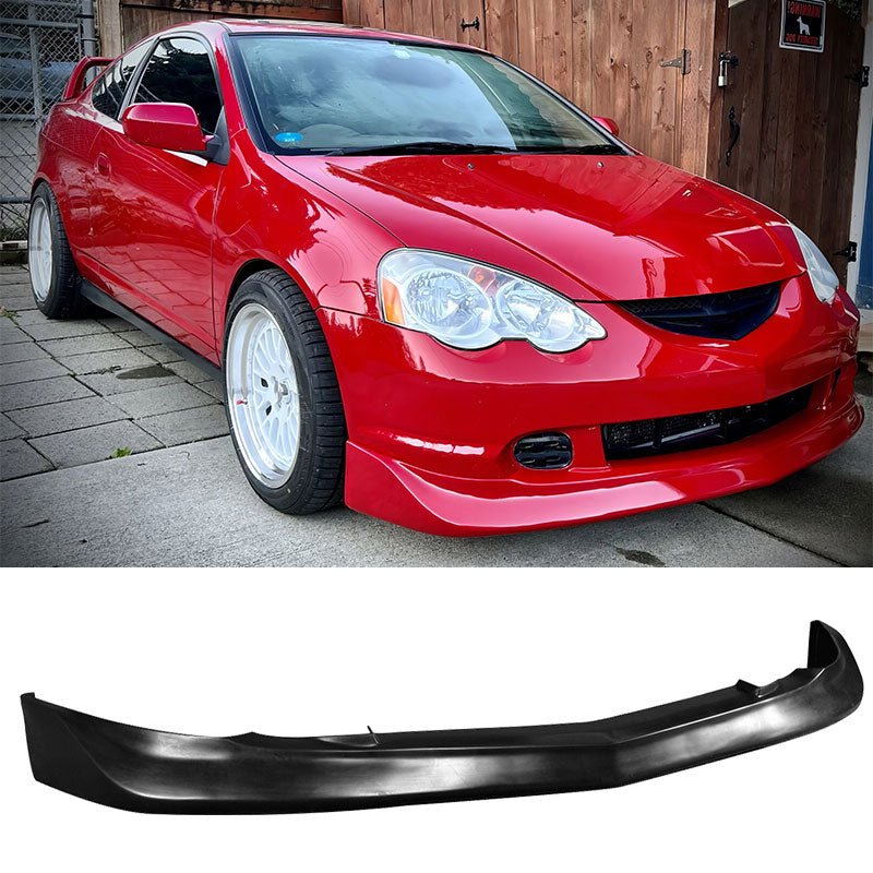 2002-2004 Acura RSX Front Lip Mugen Style Unpainted Lip Spoiler PU