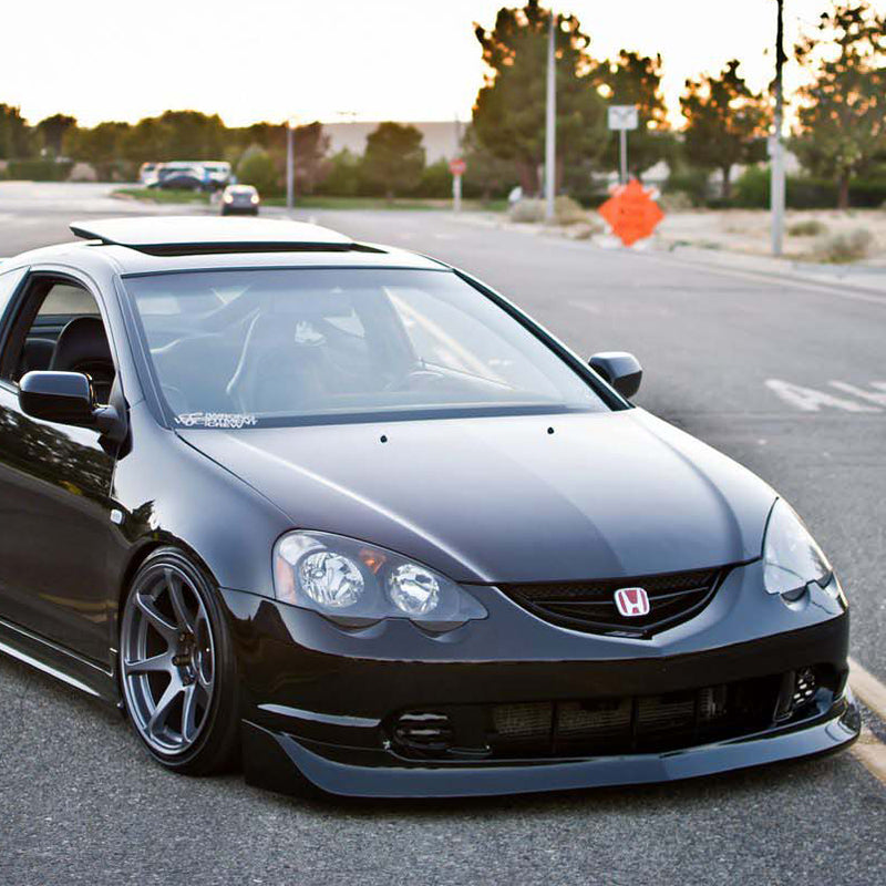 2002-2004 Acura RSX Front Lip Mugen Style Unpainted Lip Spoiler PU