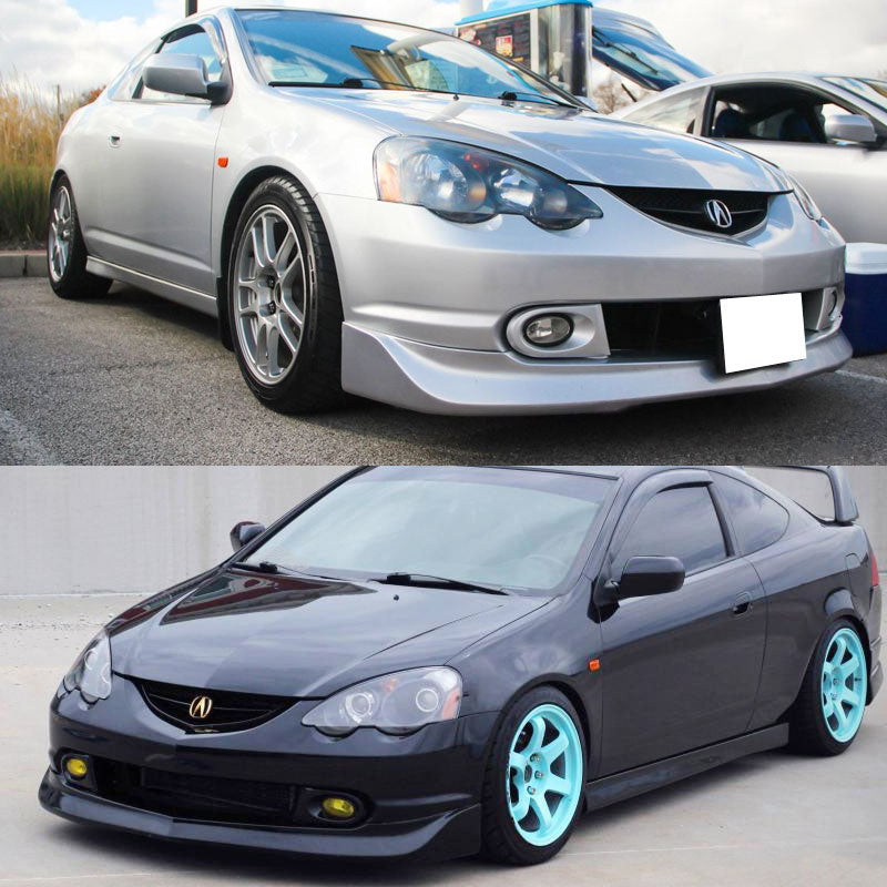 2002-2004 Acura RSX Front Lip Mugen Style Unpainted Lip Spoiler PU