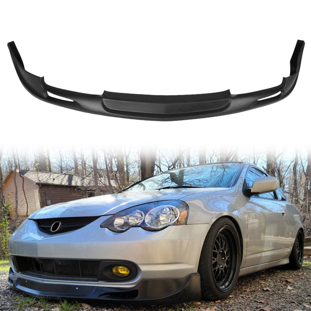 2002-2004 Acura RSX Sport Style Front Lip Spoiler Splitter - PU