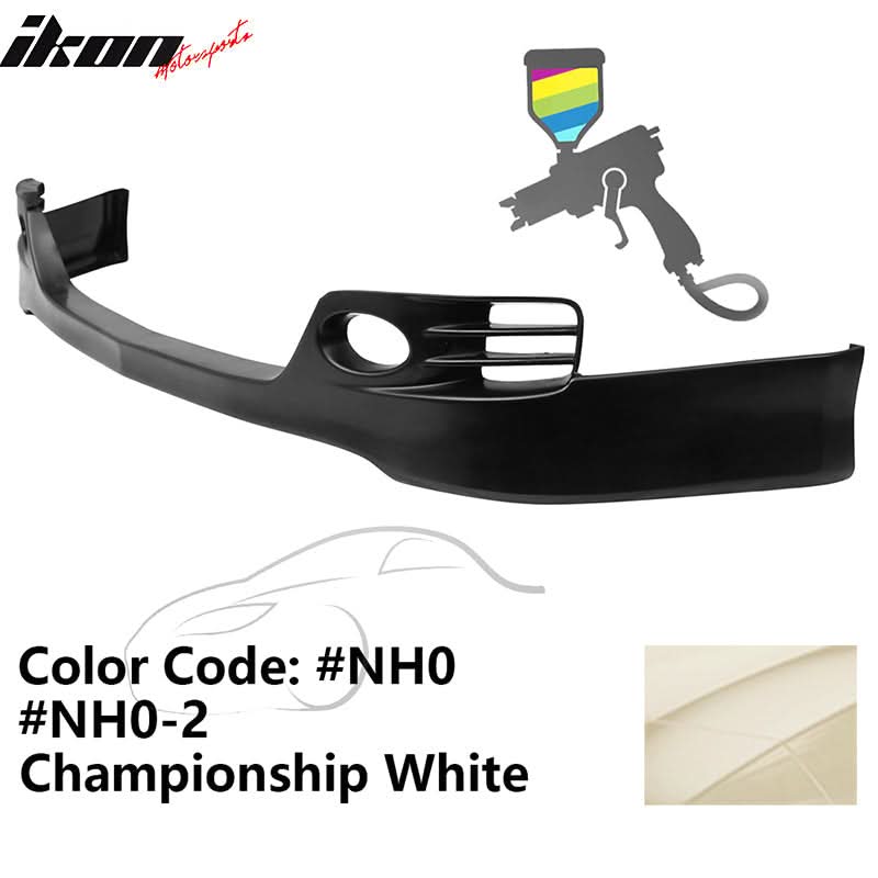 2006-2008 Acura TSX EURO-R Style Front Bumper Lip Painted