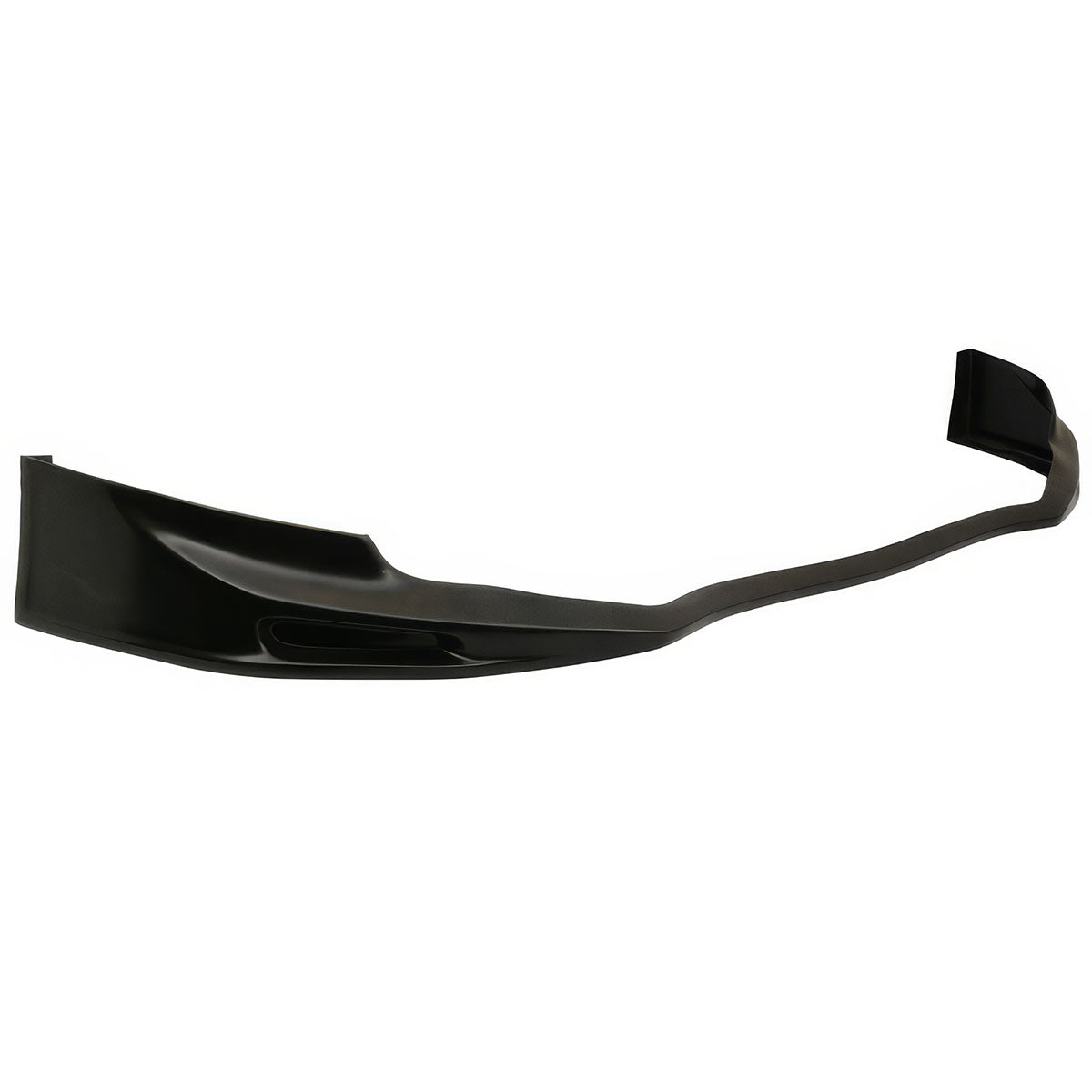 2009-2010 Acura TSX CU1 JDM Style Unpainted Black Front Bumper Lip PU