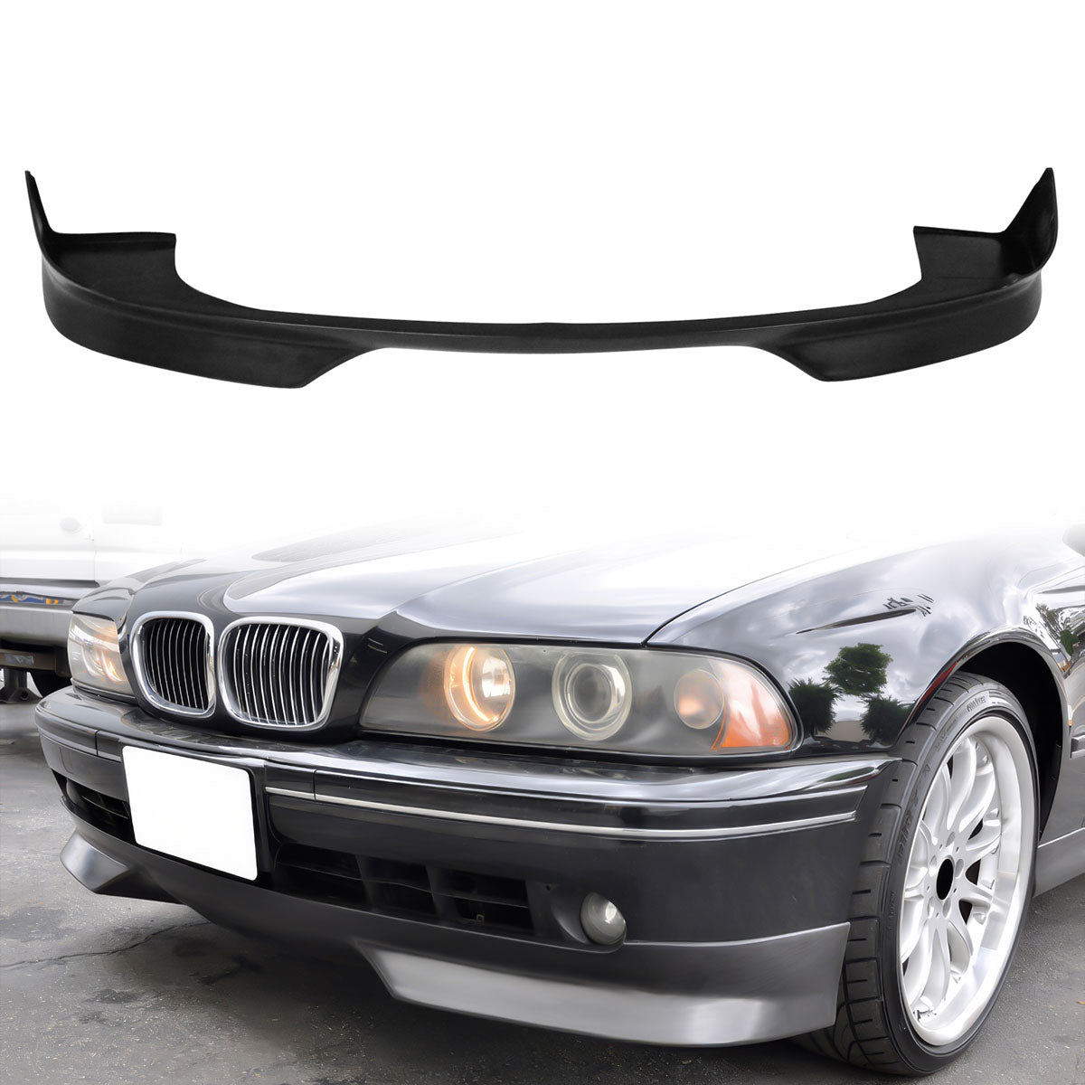 2001-2003 BMW E39 5-Series M2 Style Front Bumper Lip Spoiler PU
