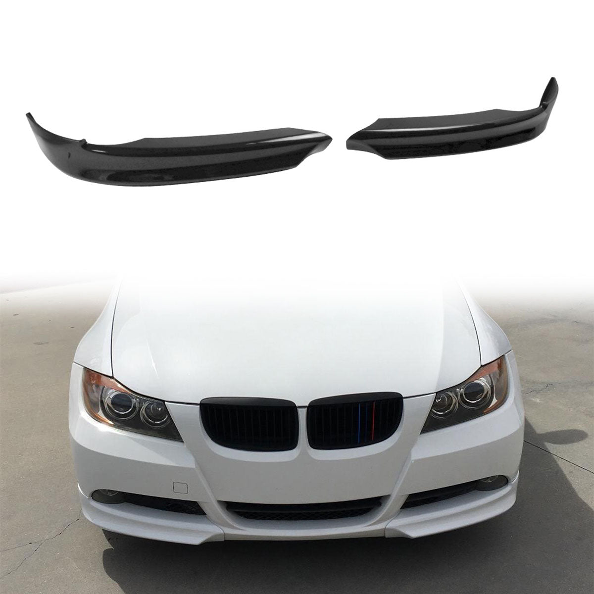 2006-2008 BMW E90 OE Style Front Bumper Splitter Lip Spoiler  PP