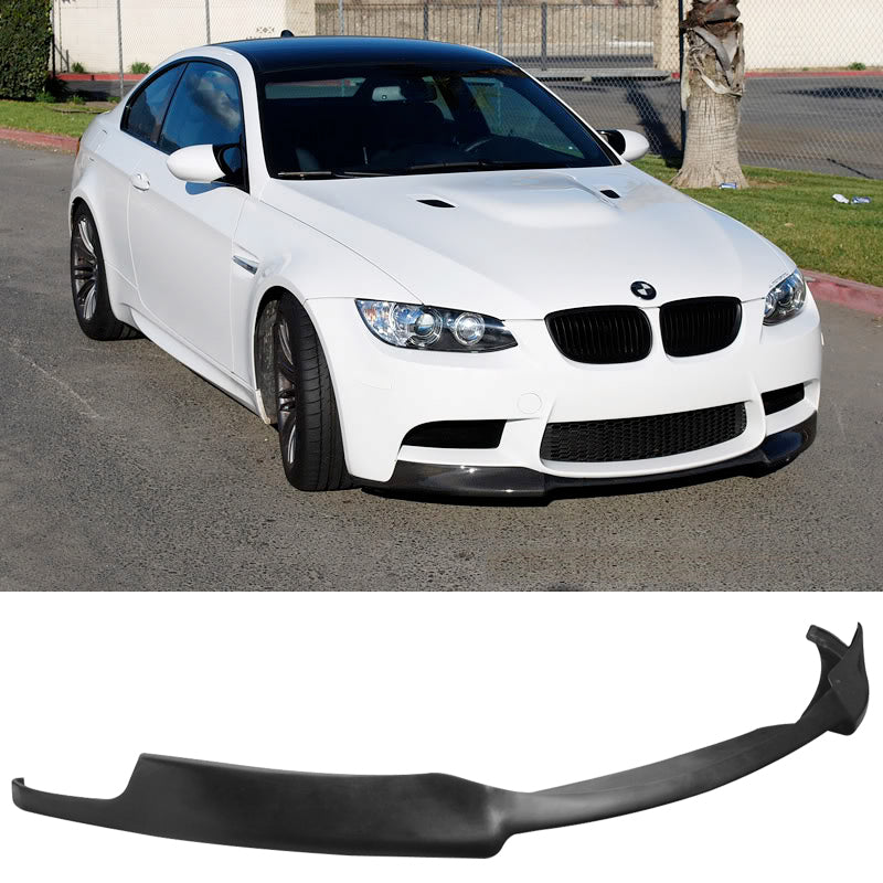 2008-2013 BMW E92 E90 E93 M3 Series 4Dr 2Dr V Style Front Bumper Lip