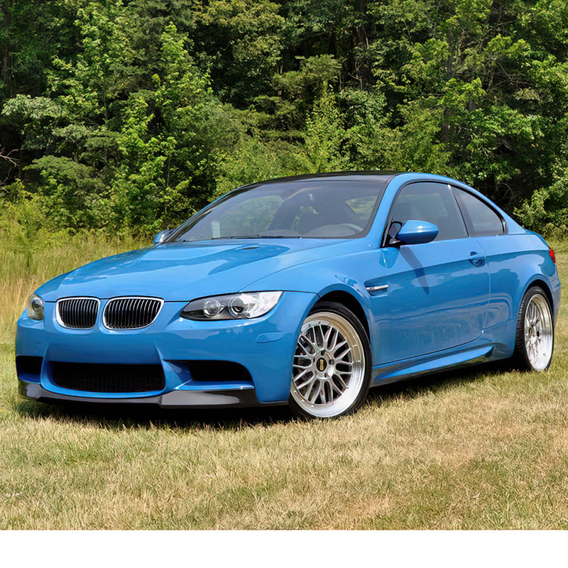 2008-2013 BMW E92 E90 E93 M3 Series 4Dr 2Dr V Style Front Bumper Lip