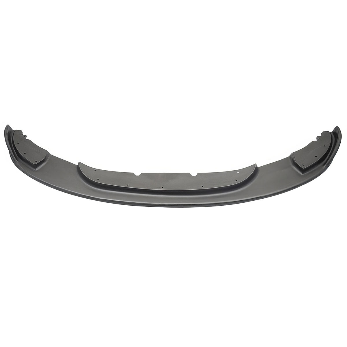 2007-2010 BMW 3-Series H style Unpainted Black Front Bumper Lip PU