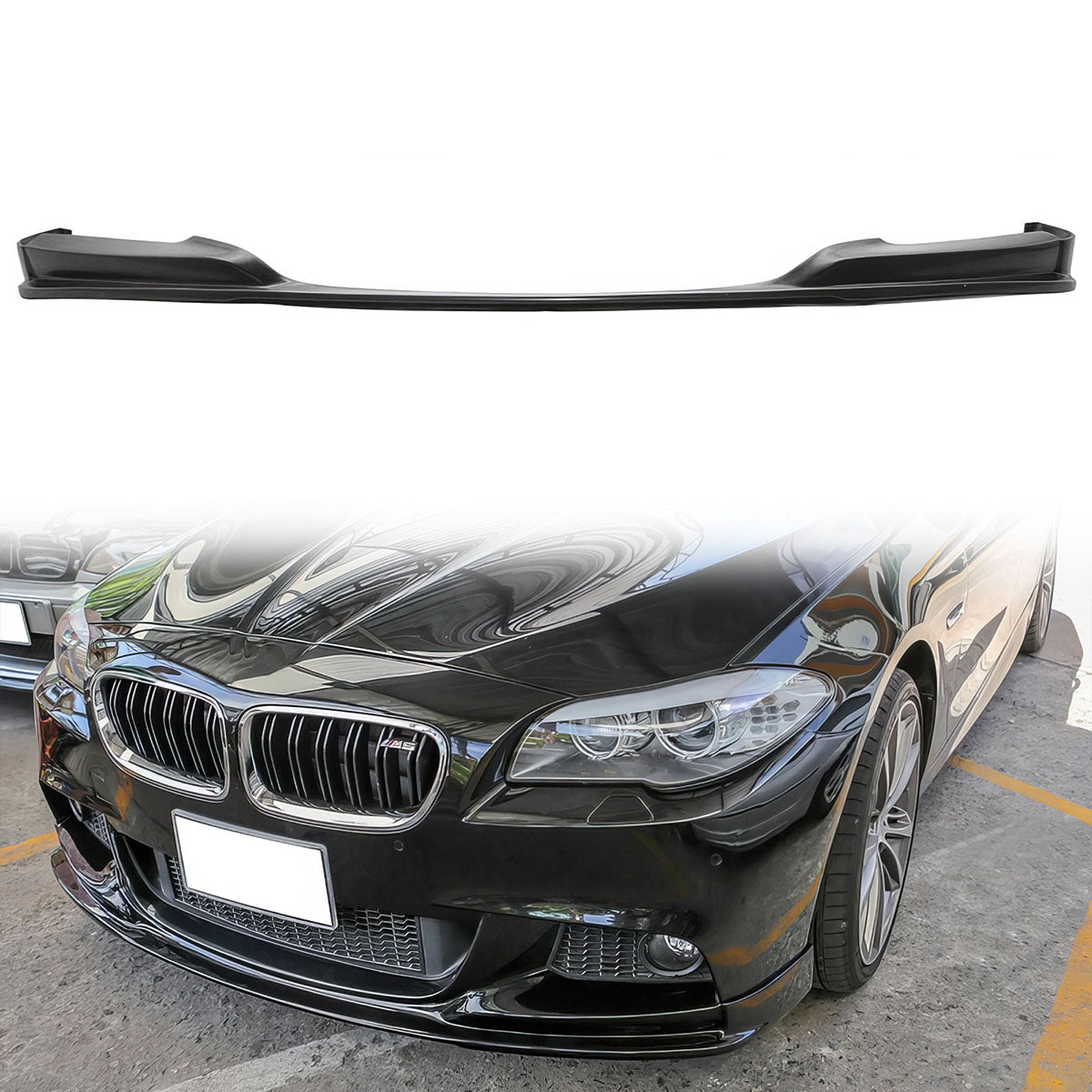 2011-2016 BMW F10 5 Series M Sport Only PU Front Bumper Lip Spoiler