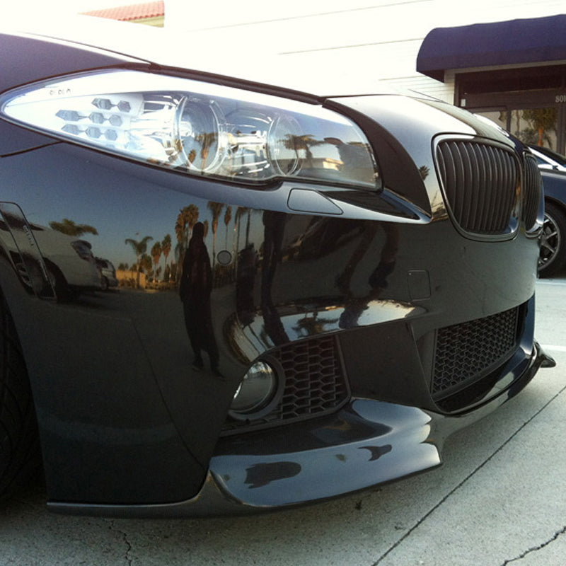 2012-2016 BMW F10 5 Series M Sport Mtech V Style Front Bumper Lip