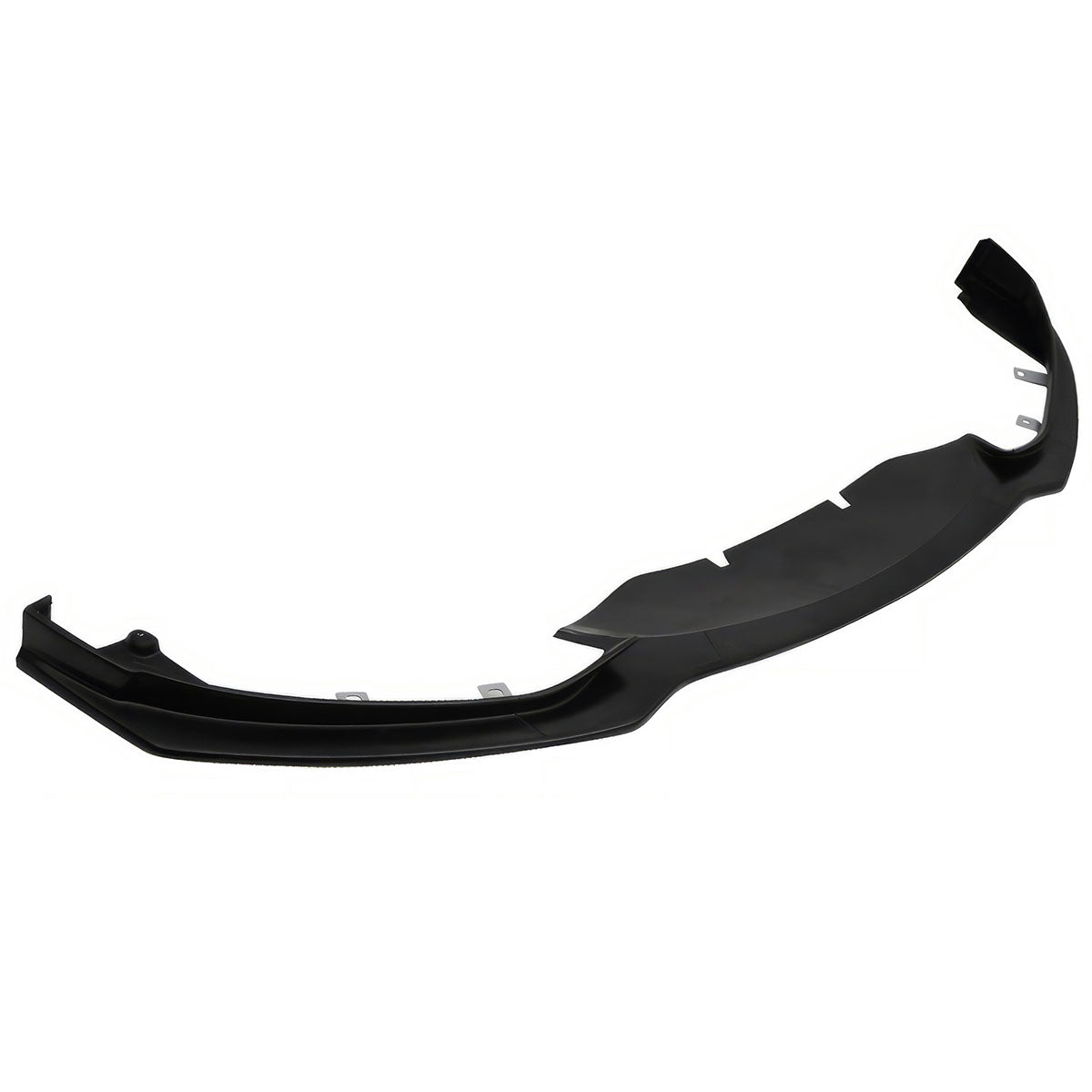 2014-2020 BMW F32 F33 F36 E Style Unpainted Black Front Bumper Lip PU
