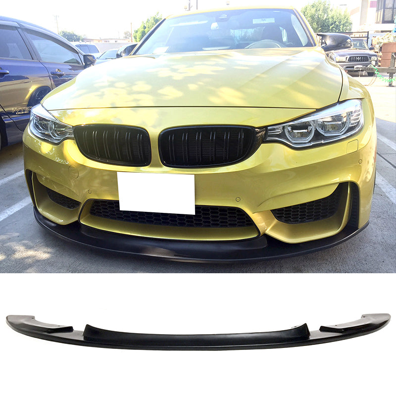 2015-2020 BMW F80 M3 F82 M4 GT Style PU Front Bumper Chin Lip Spoiler