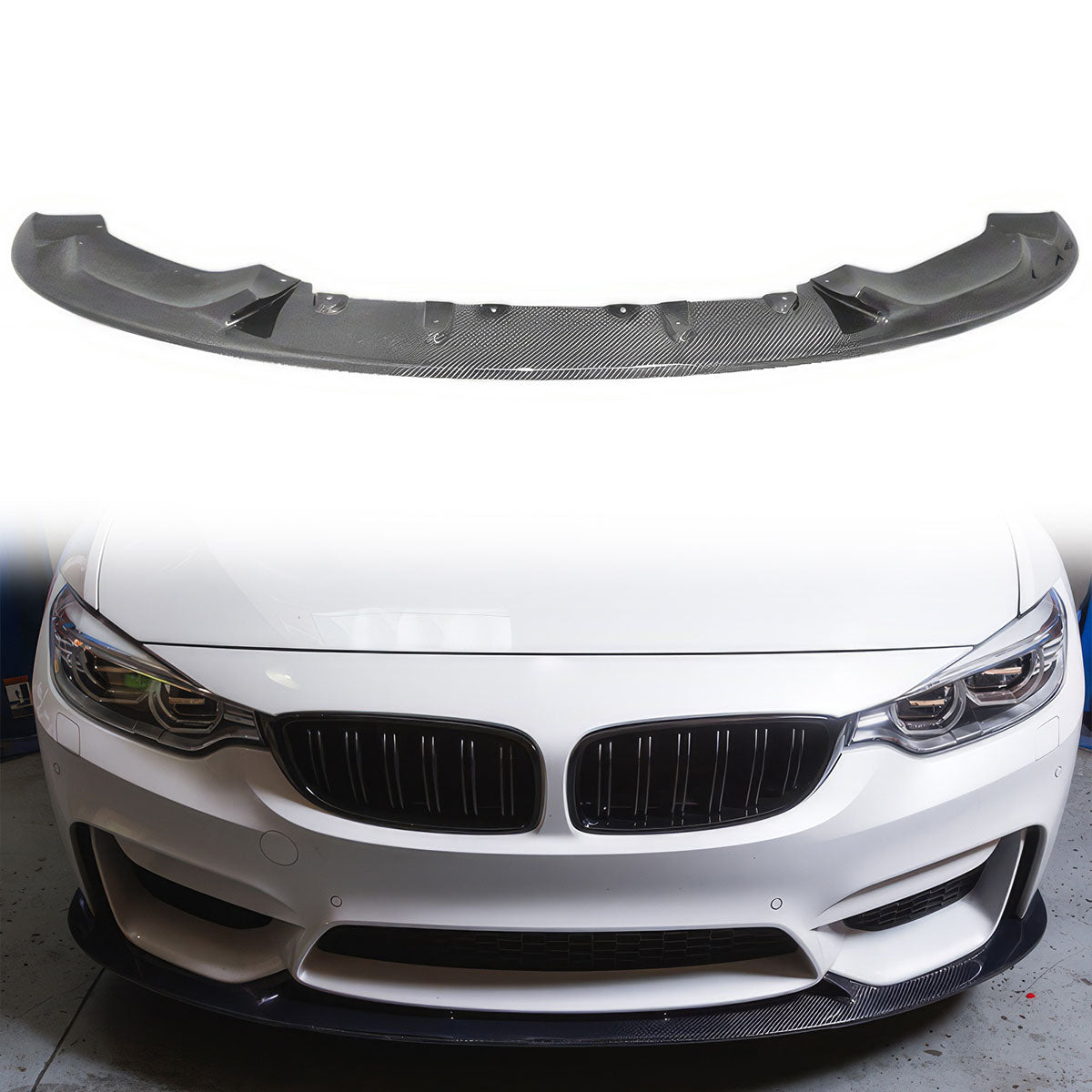 2015-2020 BMW F80 M3 F82 F83 M4 Front Bumper Lip Splitter,F80,M3,F82,F
