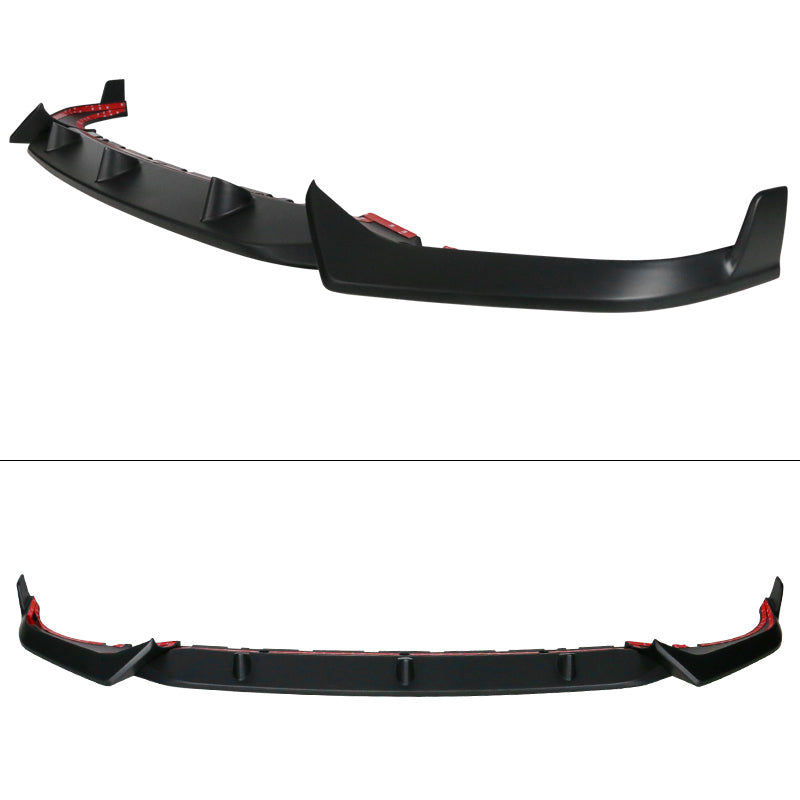 2019-2022 BMW G07 X7 M Sport Primer Front Bumper Lip Spoiler 3PC ABS