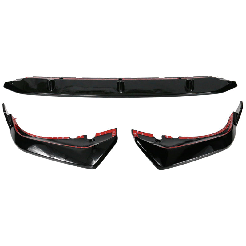 2019-2022 BMW G07 X7 M Sport Gloss Black ABS Front Bumper Lip Spoiler