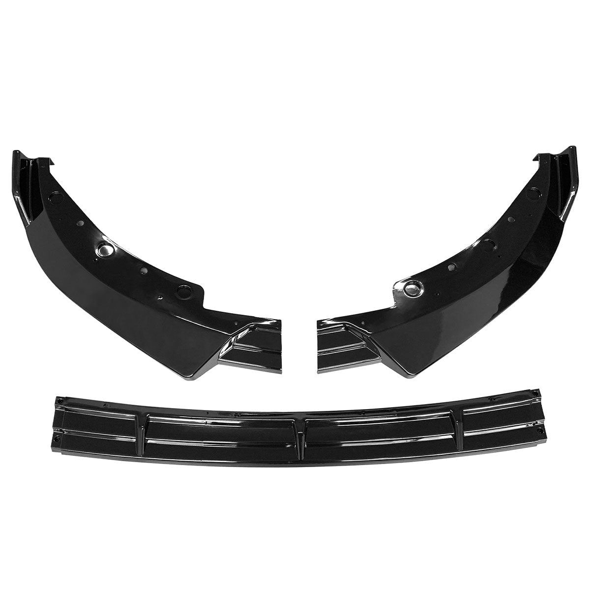 2019-2022 BMW G20 Sport Line 3PCS IKON Style Front Bumper Lip PP