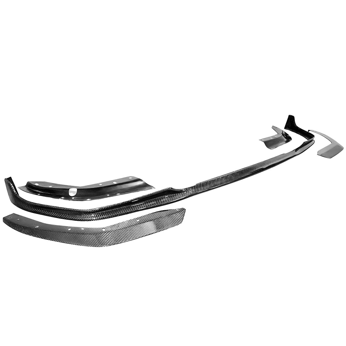 2019-2022 BMW G20 3 Series M-Tech M Sport Front Bumper Lip 5PCS