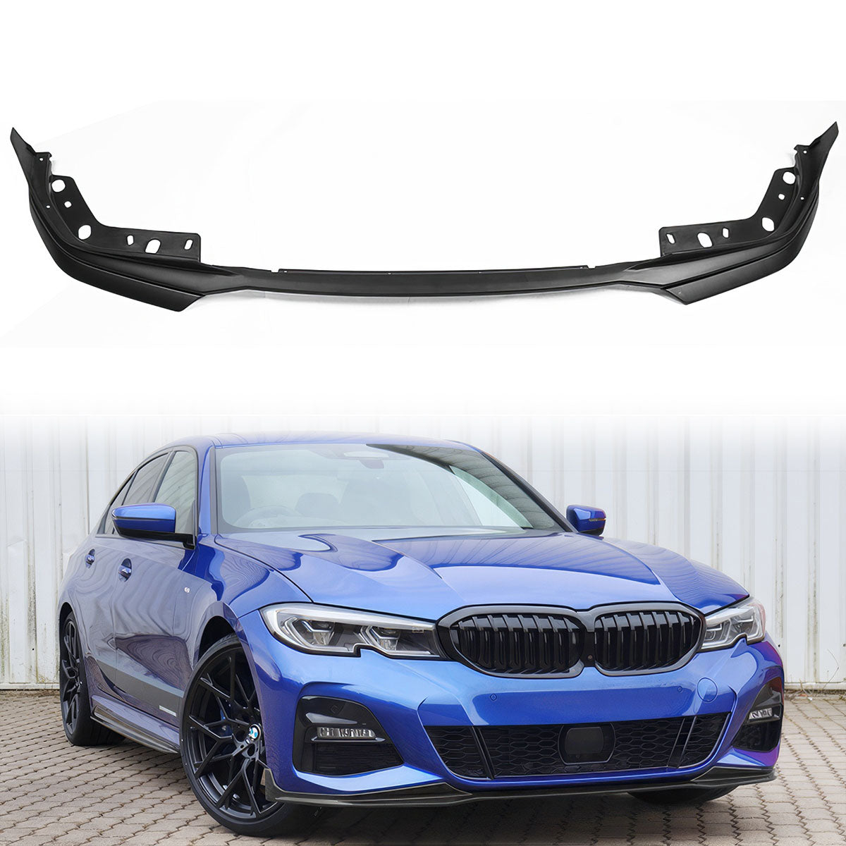 2019-2022 BMW G20 3 Series M-Tech M Sport Front Bumper Lip 5PCS
